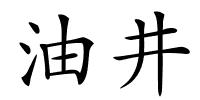 油井的解释