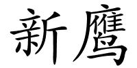 新鹰的解释