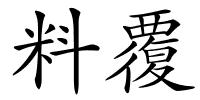 料覆的解释