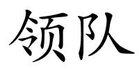 领队的解释