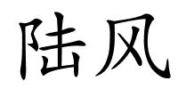 陆风的解释