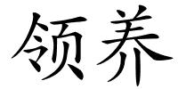 领养的解释