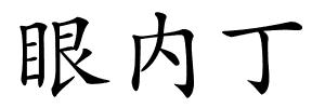 眼内丁的解释