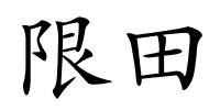 限田的解释