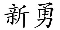 新勇的解释