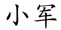 小军的解释