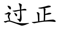 过正的解释