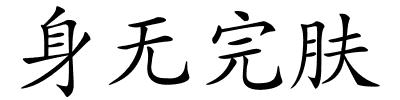 身无完肤的解释