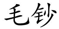 毛钞的解释