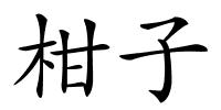 柑子的解释