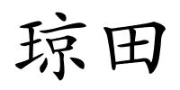 琼田的解释