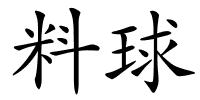 料球的解释