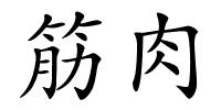 筋肉的解释