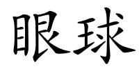 眼球的解释