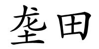 垄田的解释