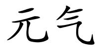 元气的解释