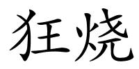 狂烧的解释