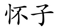 怀子的解释