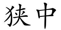 狭中的解释