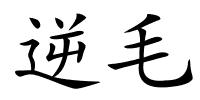 逆毛的解释