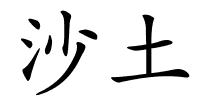 沙土的解释