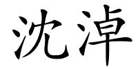 沈淖的解释