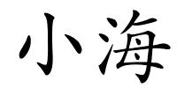 小海的解释