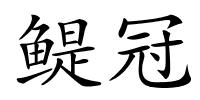 鳀冠的解释