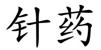 针药的解释