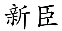 新臣的解释