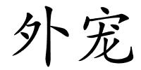 外宠的解释