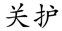 关护的解释