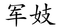 军妓的解释