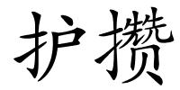 护攒的解释