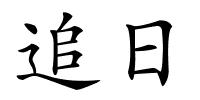 追日的解释