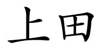 上田的解释