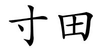 寸田的解释