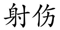 射伤的解释