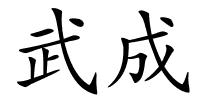 武成的解释