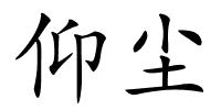 仰尘的解释