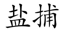 盐捕的解释