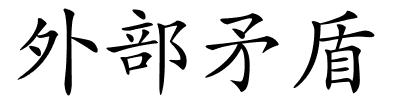 外部矛盾的解释