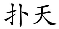 扑天的解释