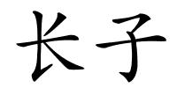 长子的解释