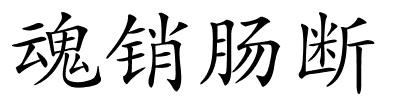 魂销肠断的解释