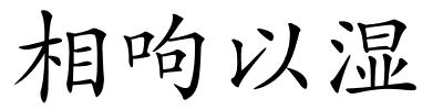 相呴以湿的解释