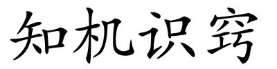 知机识窍的解释