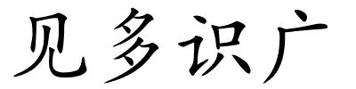 见多识广的解释